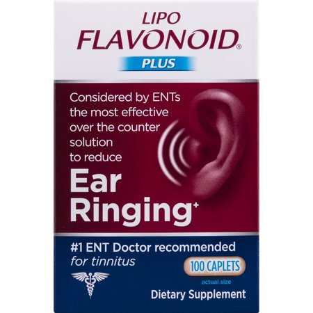 Lipo Flavonoid - Reduces Ear Ringing - 100 Caplets