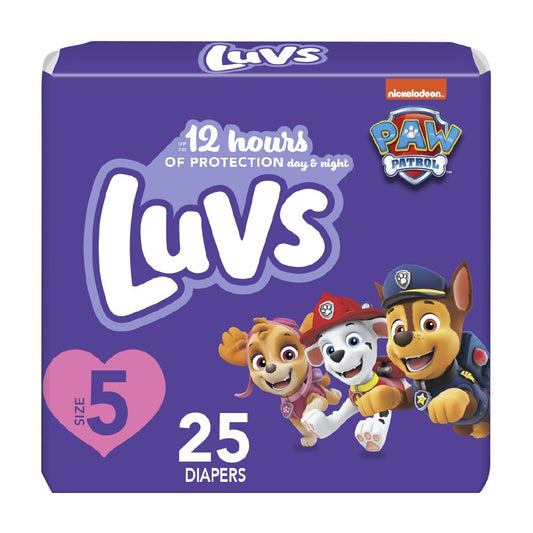 Luvs Diapers - Ultra Leakguards - Size 5 - 25 Ct
