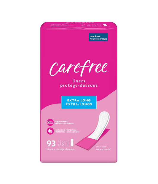 Carefree - Maxi Pads 93Ct Acti-Fresh Xtra
