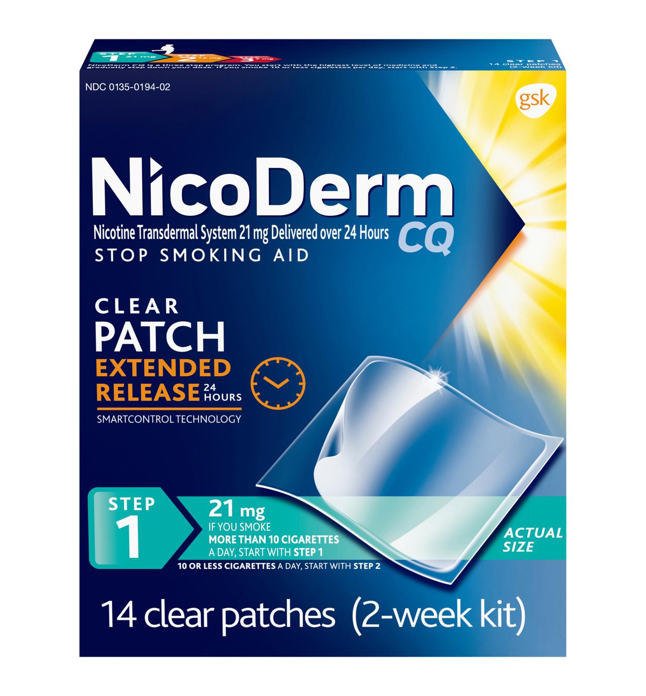 Nicoderm - Cq 1/14 Clear