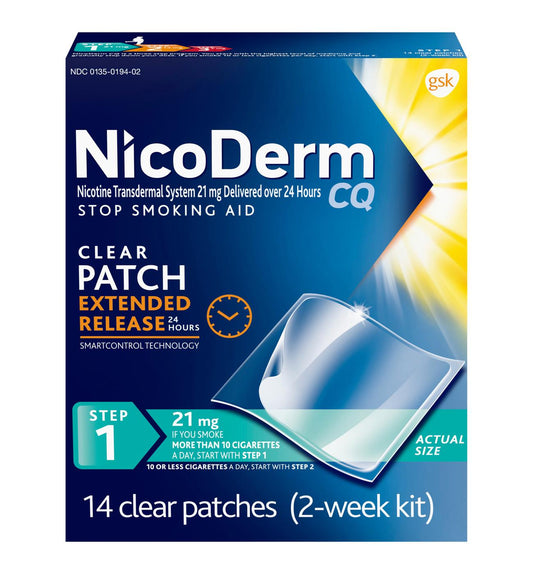 Nicoderm - Cq 1/14 Clear