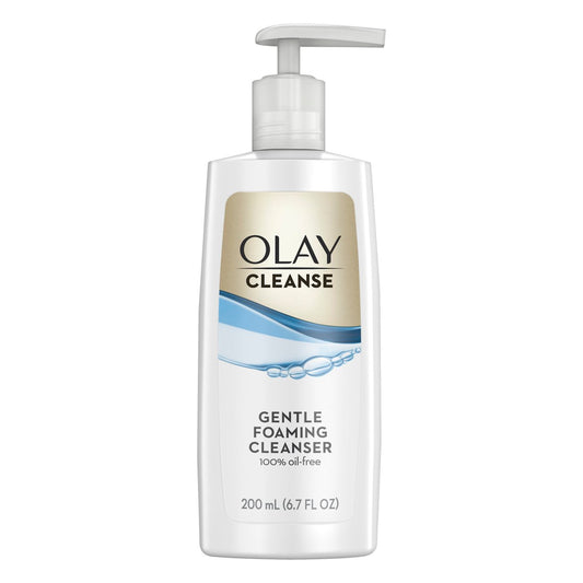 Olay - Cleanse Gentle Foaming Cleanser 100% Oil Free 200 Ml (6.7 Fl Oz)