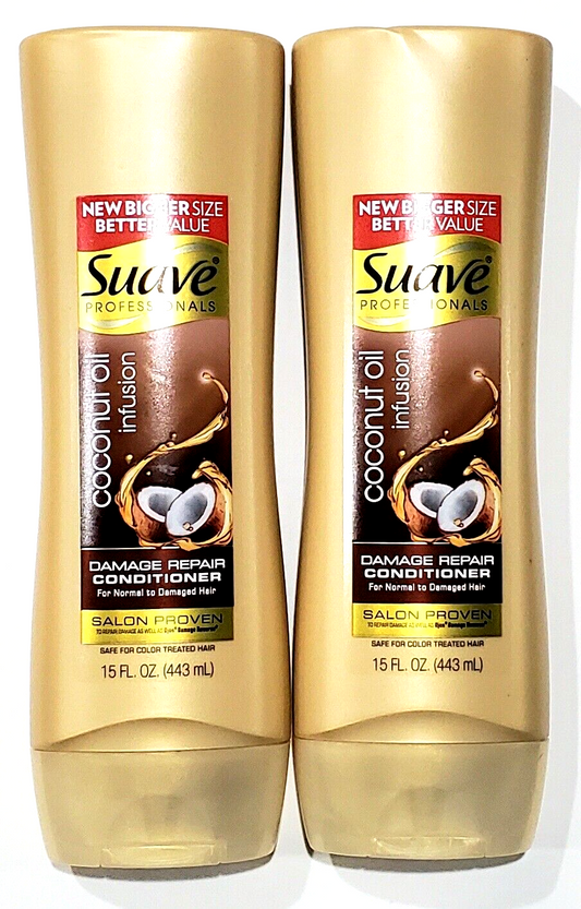 Suave Conditioner - Coconut Oil Infusion - 15 Floz
