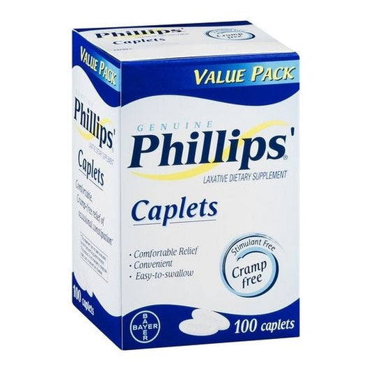 Phillips - Laxative Caplets - 100 Ct
