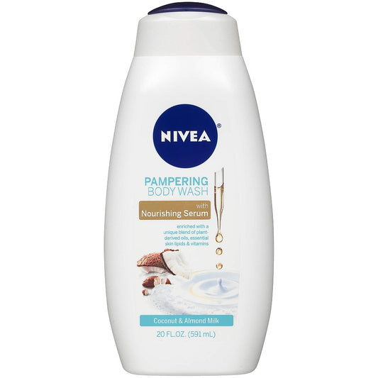 Nivea Body Wash - Coconut & Almond Milk - 20 Floz