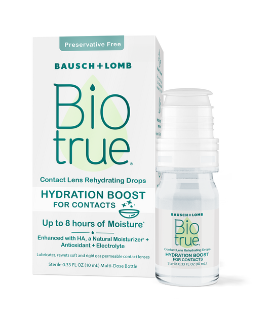 Biotrue - Hydration Boost Contact Lens Rehydrating Drops- 0.33 Floz