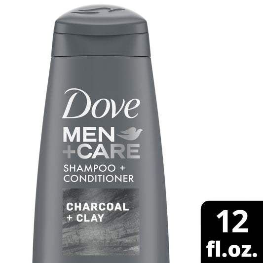 Dove Shampoo - Charcoal - 12 oz