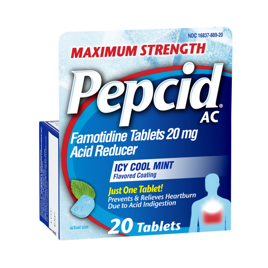 Pepcid - Ac Max Strength Icy Cool Mint - 20Ct