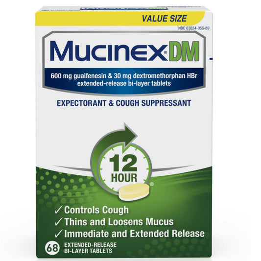 Mucinex - Tablets Dm - 68 Ct