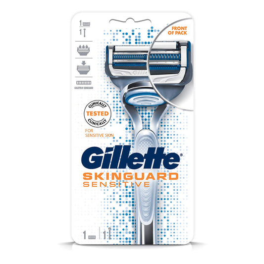 Gillette Razor Set - Skinguard - 1 Handle & 1 Cartridge