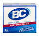 Bc Powder - Fast Pain Relief For Headaches And Bodyaches - 50 Pouches