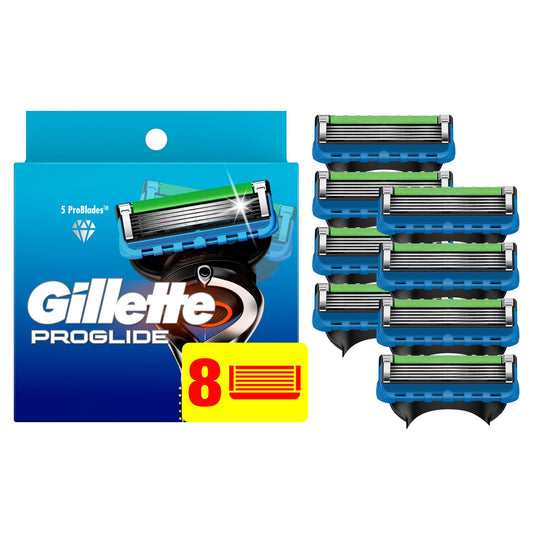 Gillette Blade Refill - Fusion5 Proglide - 8 Cartridges