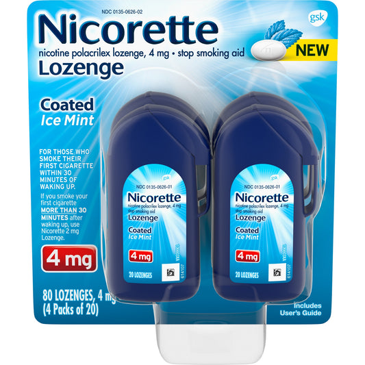 Nicorette - 80 Ct Ice Mint 4 Mg