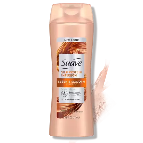 Suave Shampoo - Sleek And Smooth - 18 Floz