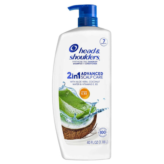 Head & Shoulders 2In1 - Advanced Scalp Care - Coconut - 40 Oz