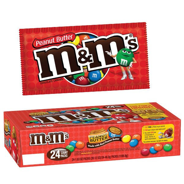 M&M's Peanut Butter 24 Count