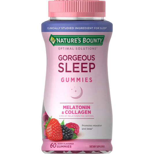 Natures Bounty - Gorgeous Sleep - Berry Flavored Gummies - 60 Ct