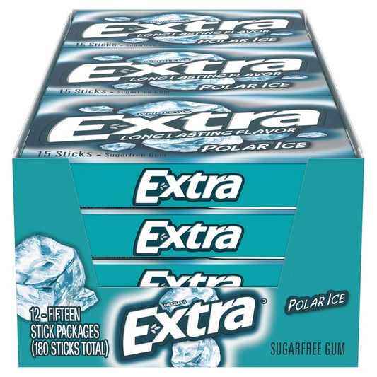Extra Gum Polar Ice 12 Count