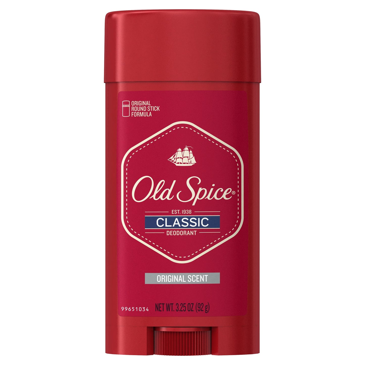 Old Spice Deodorant Stick - Original Scent - 3.25 Oz