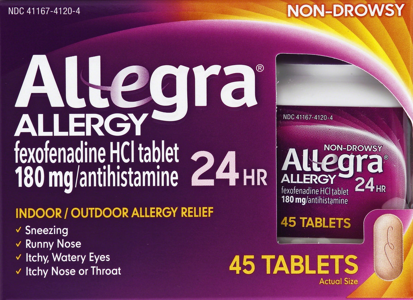 Allegra - Tablets - 45 Ct
