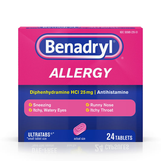 Benadryl - 24 Ultra Tab