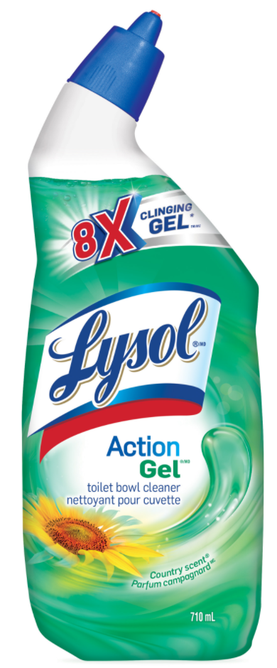 Lysol Clinging Gel - Power - 710 Ml