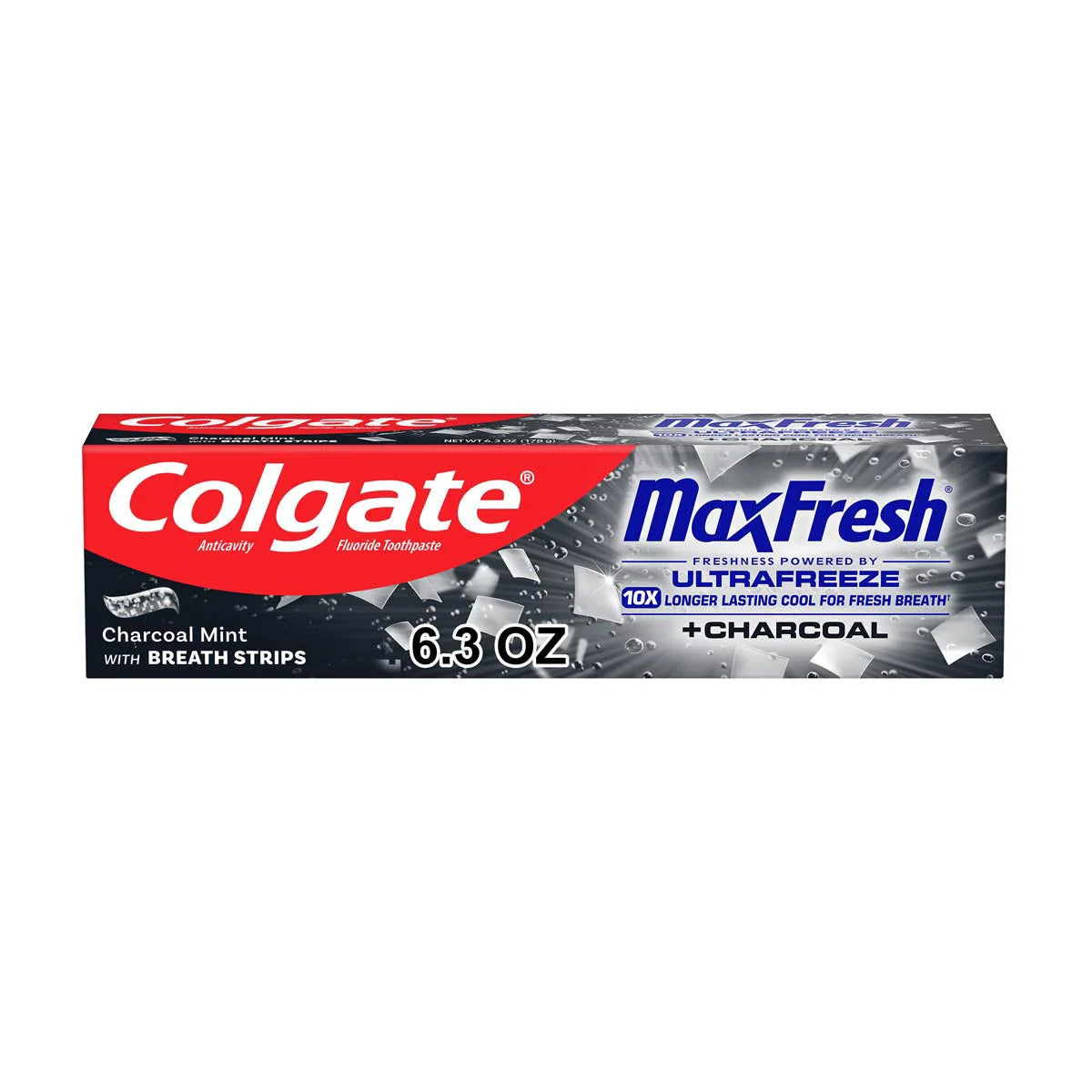 Colgate Toothpaste - Maxfresh Charcoal Mint - 6.3 Floz