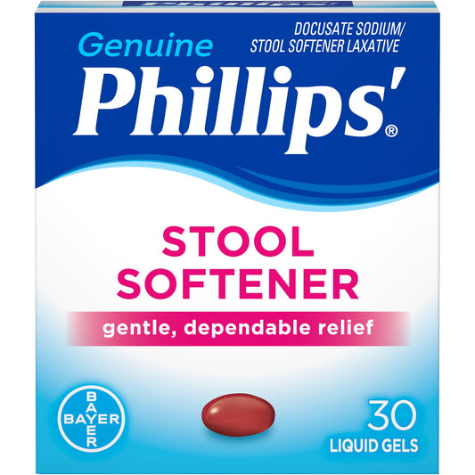 Phillips - Stool Softener - 30 Liquid Gels