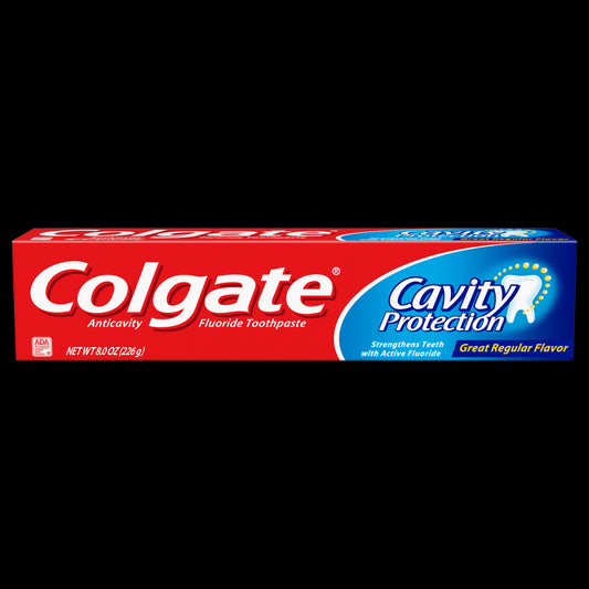 Colgate Toothpaste - Cavity Protection - Regular - 8 Oz
