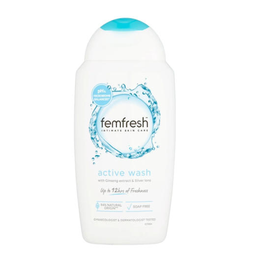 Femfresh Shower Gel - Active Wash - 250 Ml