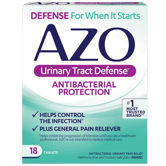 Azo - Tablets - Antibacterial Protection - 18 Ct