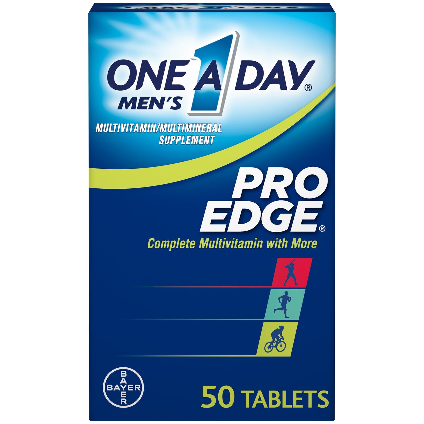 One A Day - Men'S Pro Edge 50 Tablets