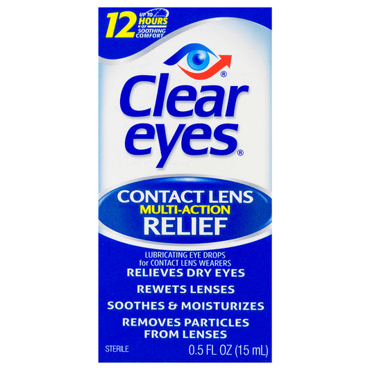 Clear Eyes - Contact Lens Relief - 0.5Oz