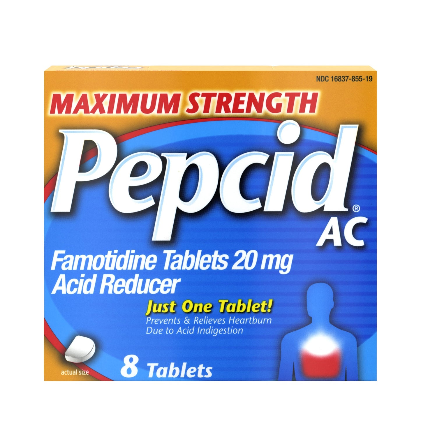 Pepcid - Ac Max St 8 Tablets