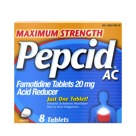Pepcid - Ac Max St 8 Tablets