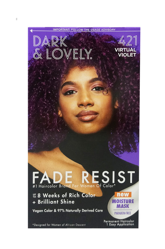 Dark & Lovely - Haircolor - Fade Resist - #421 Viral Violet