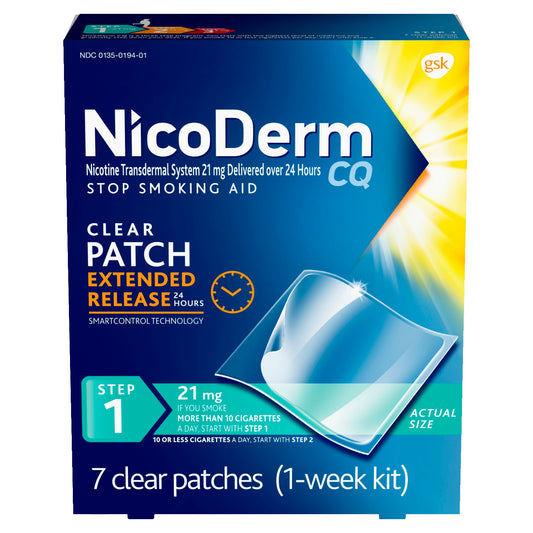 Nicoderm - Cq 1/7 Clear