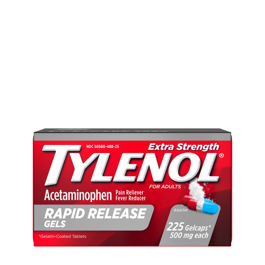 Tylenol - Extra Strength Rapid Release Gels 225 Gelcaps