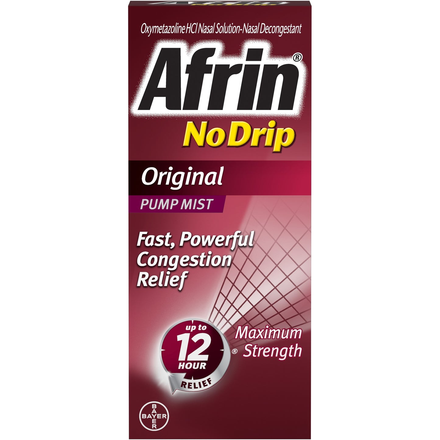 Afrin Nasal Spray - Original No Drip - 0.5 Oz
