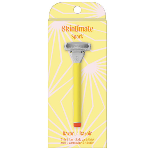 Skintimate Razor Set - Spark - 1 Handle & 2 Cartridges