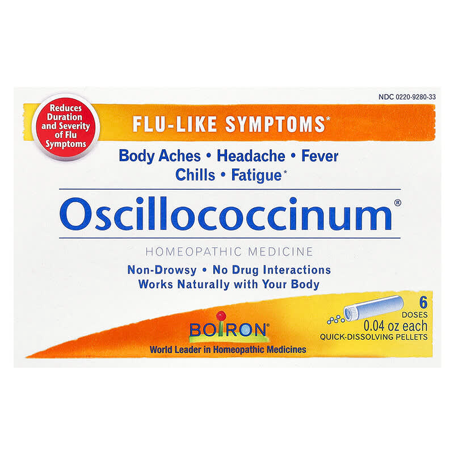 Boiron Oscillococcinum - Flu Remedy - 6 Doses