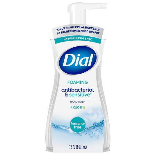 Dial Foaming Hand Wash - Fragrance Free - 7.5 Oz