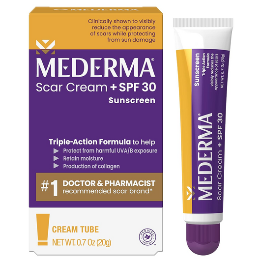 Mederma - Scar + Cream Spf 30 Sunscreen 0.7 (20 G)
