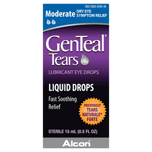 Genteal Tears - Liquid Drops - 0.5 Floz