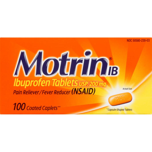 Motrin - Ib Caplets 100 Ct