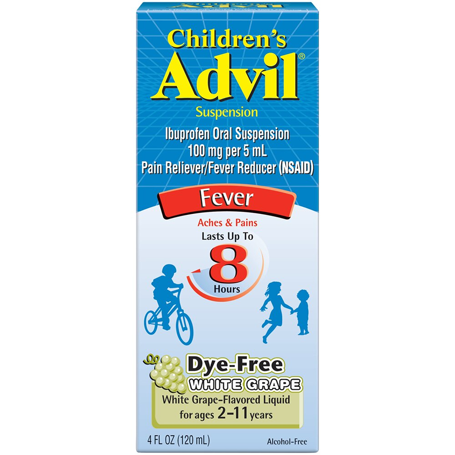 Advil - Children White Grape 4 Fl Oz