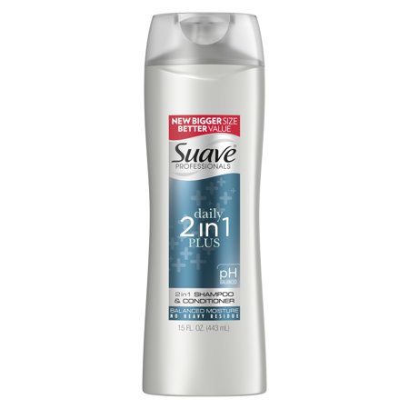 Suave 2In1 - Daily 2In1 Plus - 15 Floz