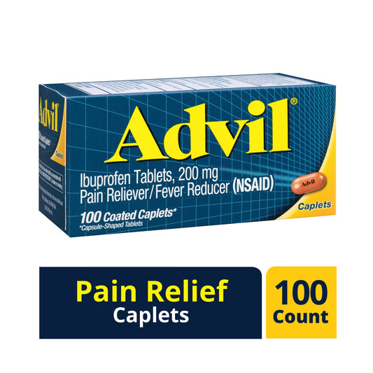 Advil - Caplets - 100 Ct