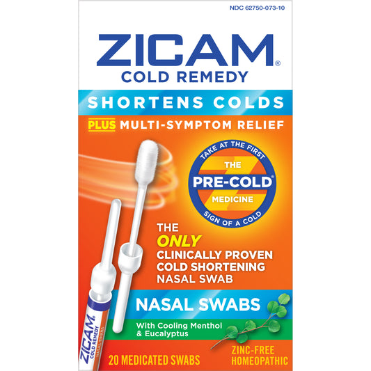 Zicam - Cold Remedy Nasal Swabs 20 Count