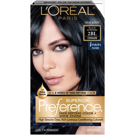 Loreal Haircolor - Preference : Pref Black Sapphire 2Bl